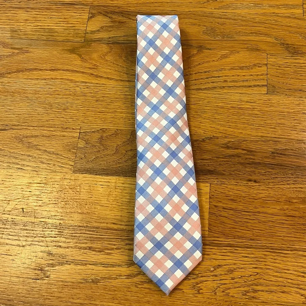 Youth Plaid Tie